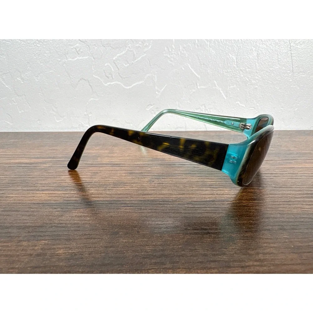 Kate Spade Paxton/N/S Tortoise Teal Rectangular Sunglasses Frames 53-16 130